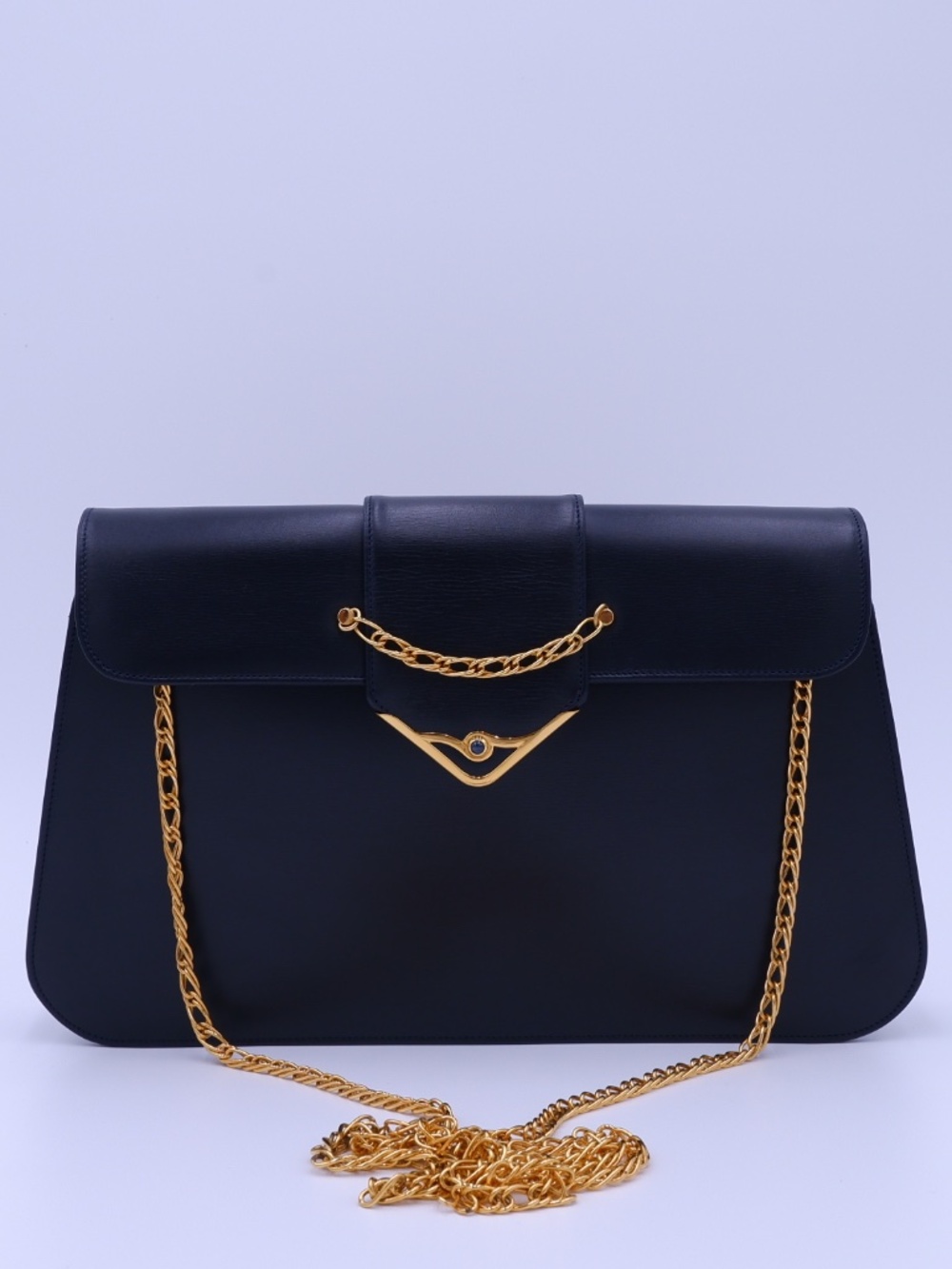 Vintage Cartier Sapphire Line in Dark Navy — 1990s